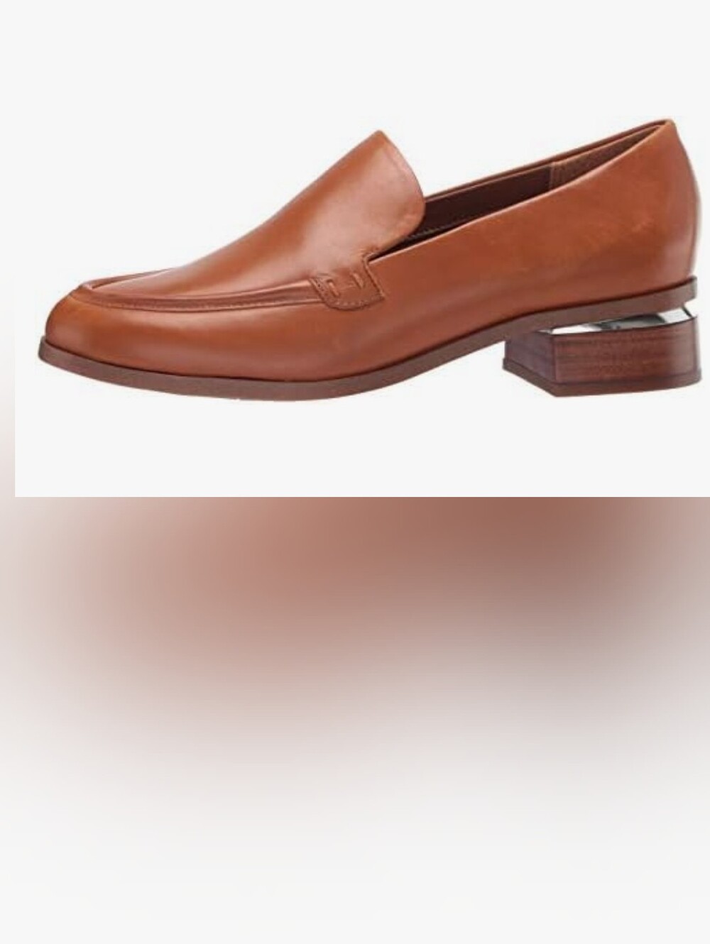 Franco Sarto Men's Tan Leather Slip-On Loafers